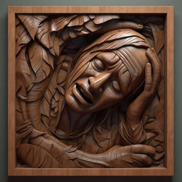 نموذج ثلاثي الأبعاد لآلة CNC 3D Art 